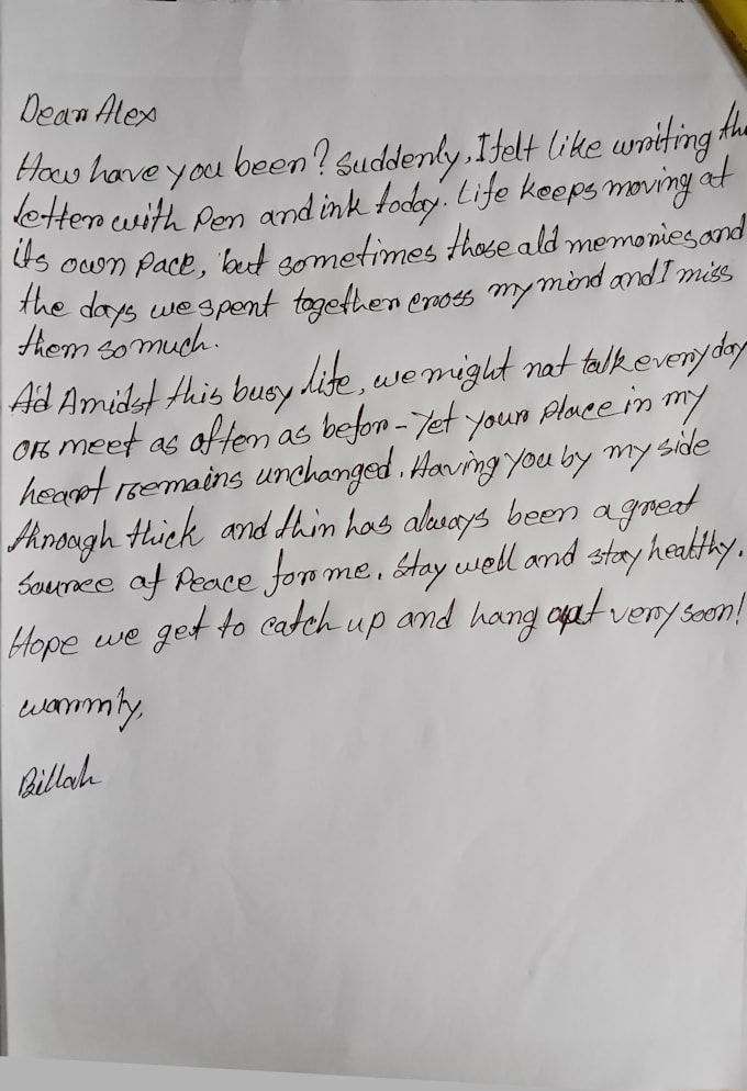 write custom handwritten notes