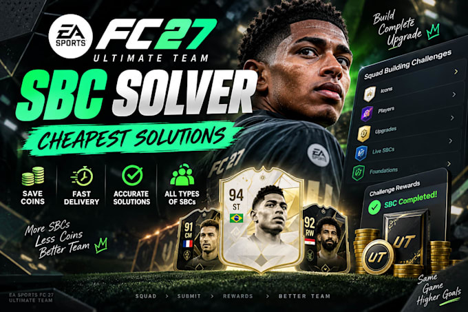 solve your ea fc 27 sbc with the cheapest solution
