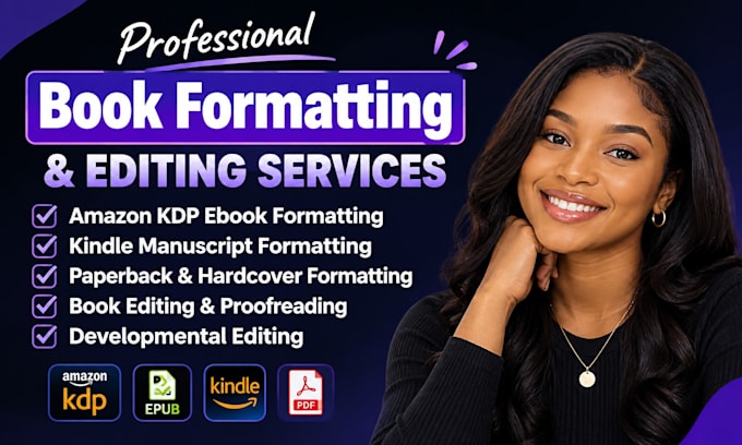 do amazon kdp ebook formatting, manuscript formatting developmental book editor
