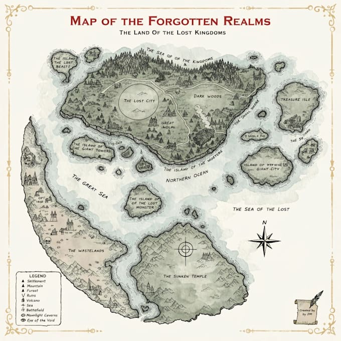 create a fantasy map for your dnd game