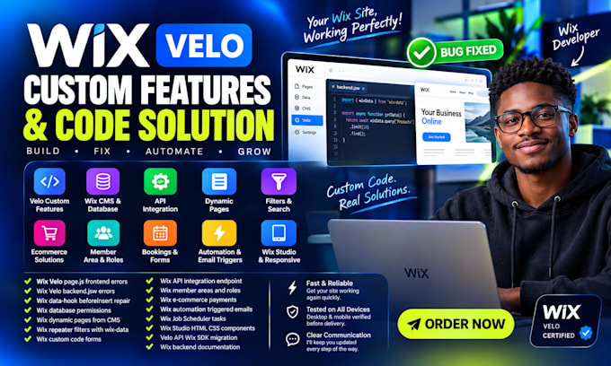 do wix velo custom features wix velo code wix cms wix database fix velo code