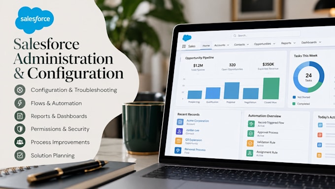configure, troubleshoot, and optimize your salesforce CRM