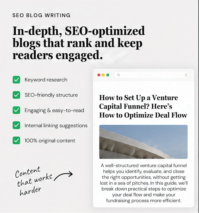 write content for you