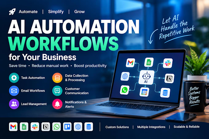 create smart ai automation workflow for your business