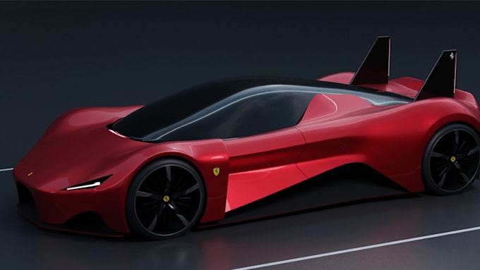 create 3d car model, vehicle model and custom body kit