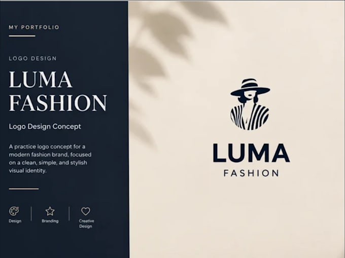 design modern minimalist logo in canva