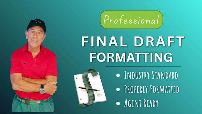 convert your screenplay to final draft industry standard