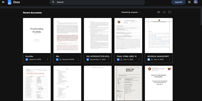 do proofreading, data cleaning, and transcription