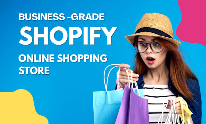 design or redesign your shopify store and shopify website