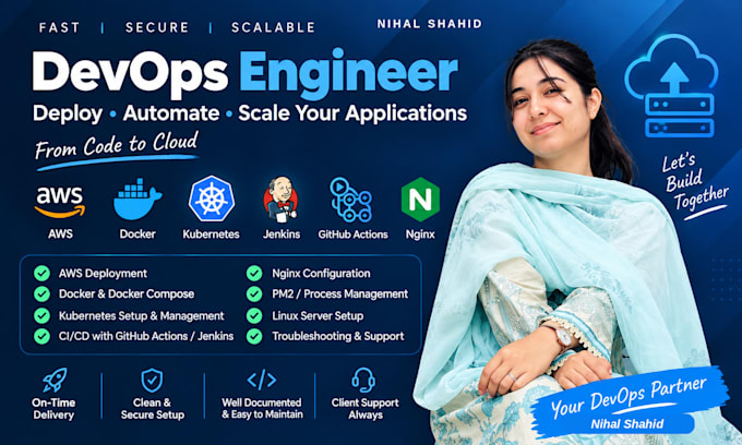 set up docker kubernetes and cicd devops for your project
