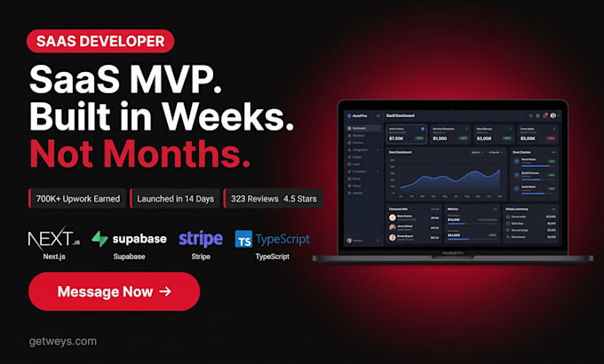 build your saas mvp with nextjs and supabase