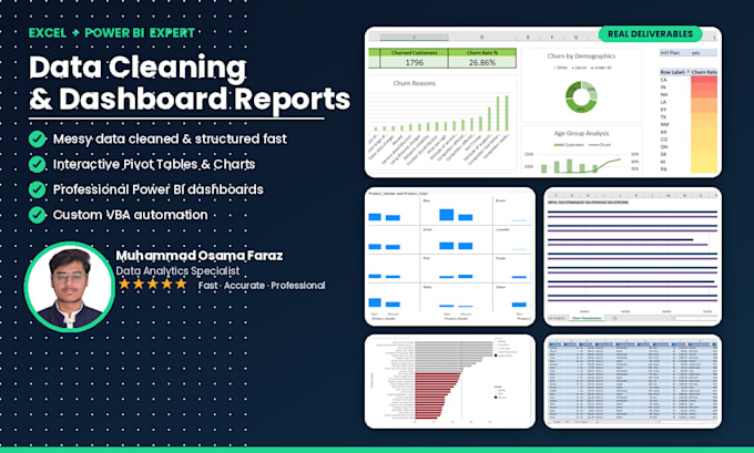 clean and format your excel data with pivot tables and vba