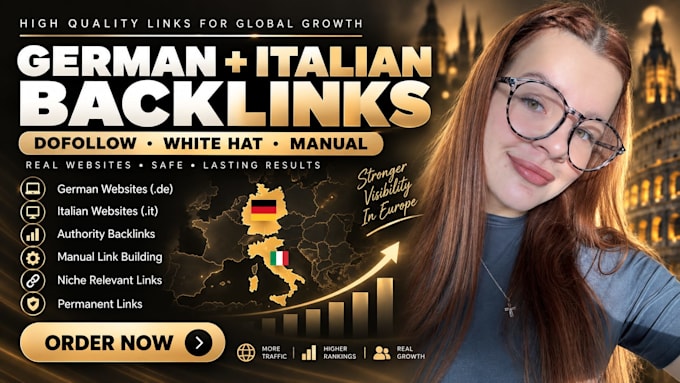 create quality backlinks from UK de fr nl and US