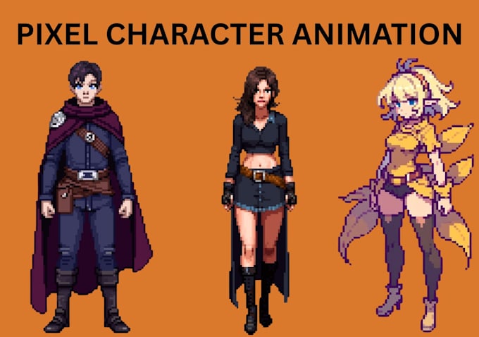 create pixel art animation pixel art sprite sheet 2d pixel art pixel character