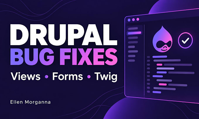 fix drupal bugs and issues with views forms and twig
