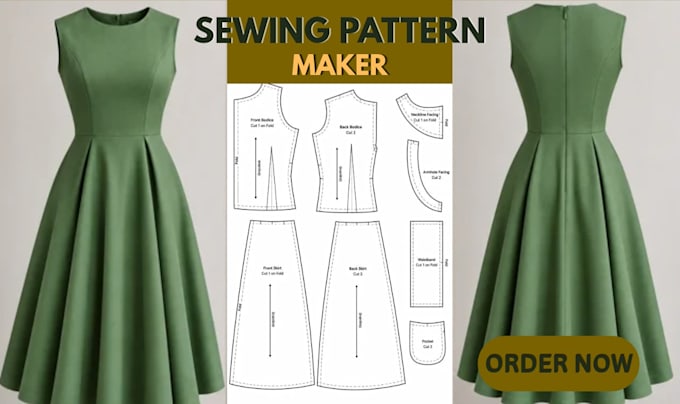 create professional sewing patterns and clothing patterns
