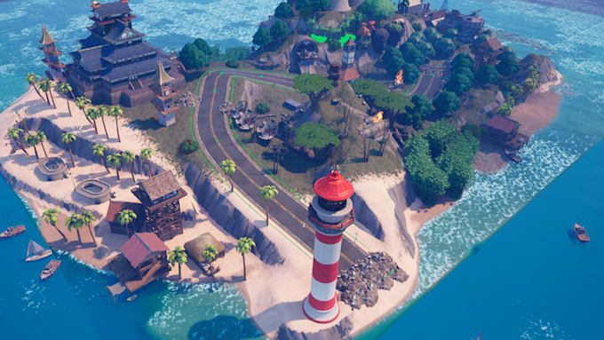 create a fortnite map environment in uefn