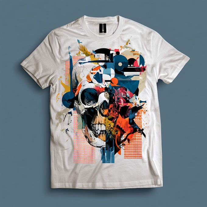 design a creative typography and graphic t shirt design