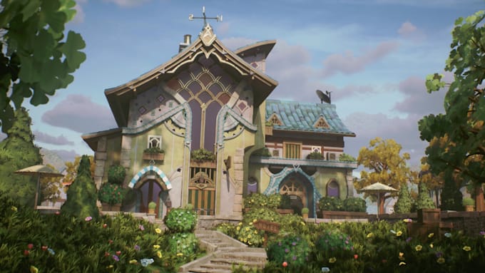 build realistic modular environments for unreal engine or unity