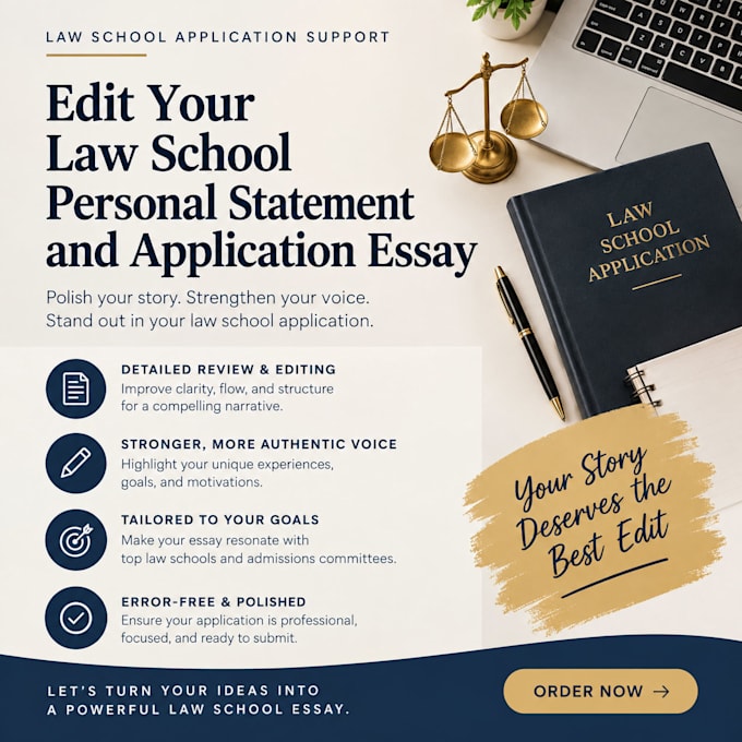 edit your law school personal statement and application essay