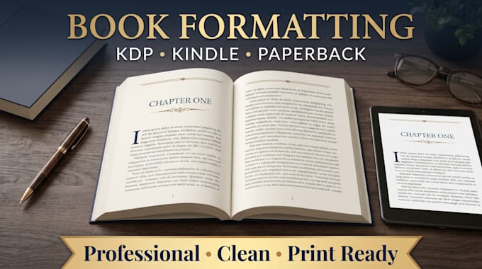 format your ebook and paperback for KDP