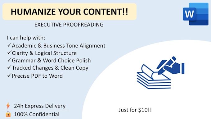 edit your technical documentation or academic writing