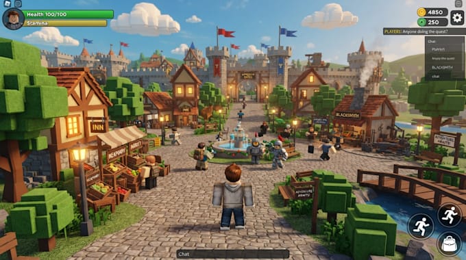 create a custom roblox game with roblox studio scripting and gameplay