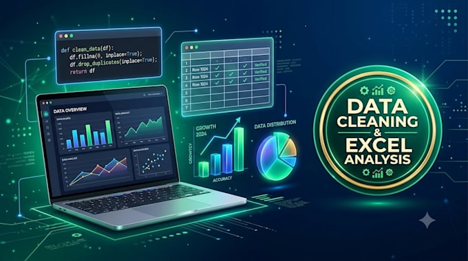 clean, analyze, and visualize your data using python and excel