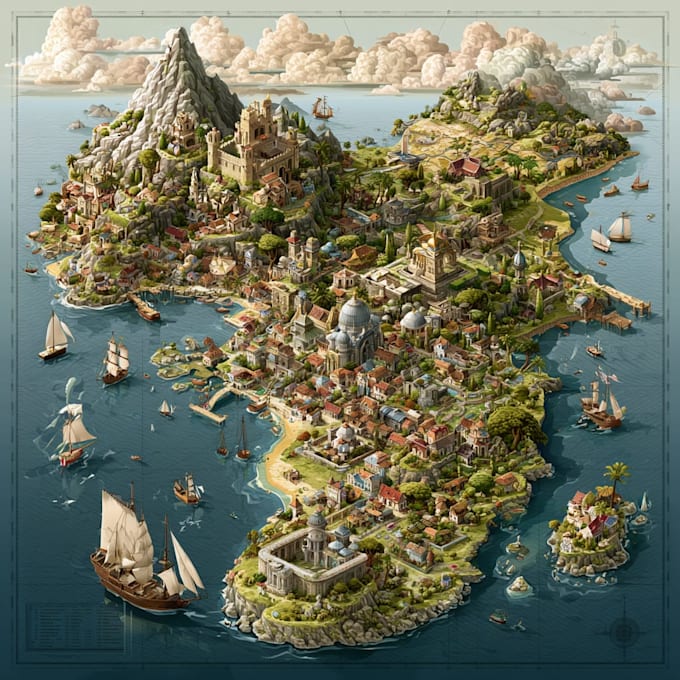design great map in quality vector illustration