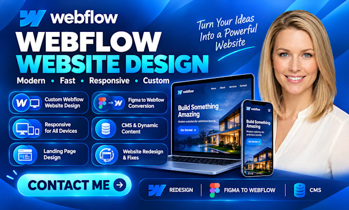 design webflow website, figma to webflow, webflow SEO, webflow cms developer