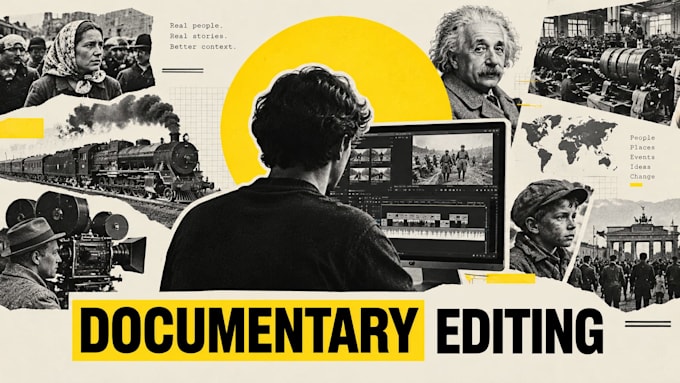 vox style documentary video with motion graphics and map animation
