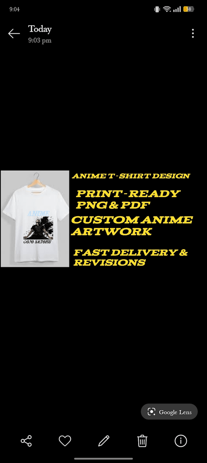 do custom anime t shirt design for your brand