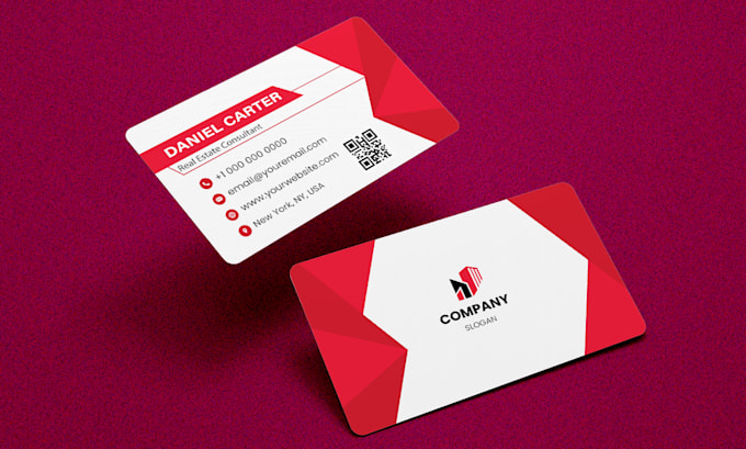 design a modern professional business card