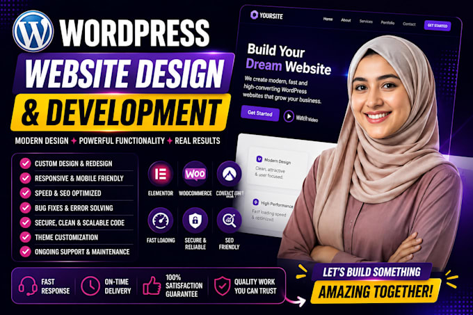 design wordpress website, wordpress website development, wordpress revamp