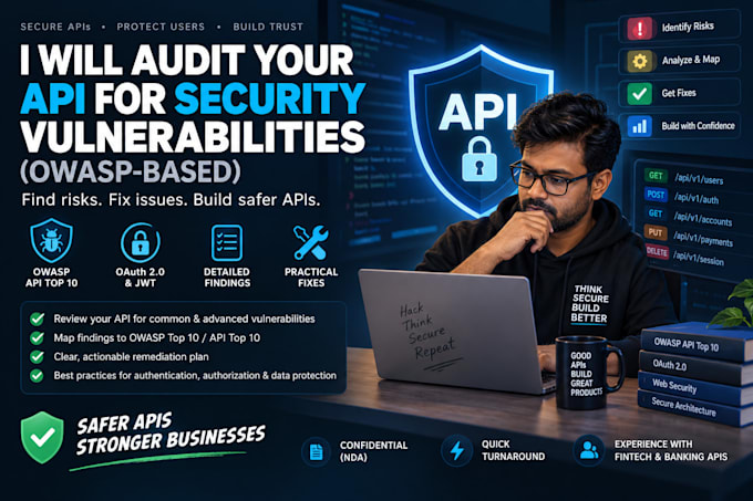 audit your API for security vulnerabilities owasp based