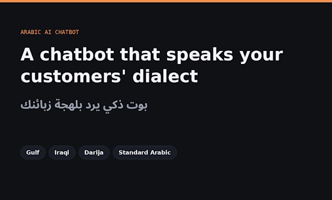build an arabic ai chatbot for whatsapp