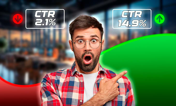 create high CTR youtube thumbnails