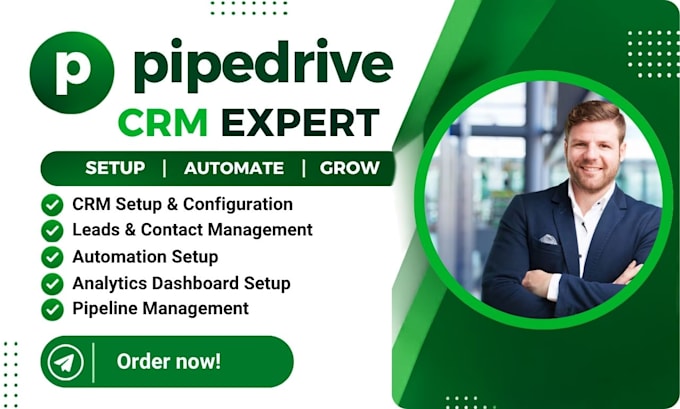 pipedrive crm setup pipedrive automation setup pipedrive sales pipeline