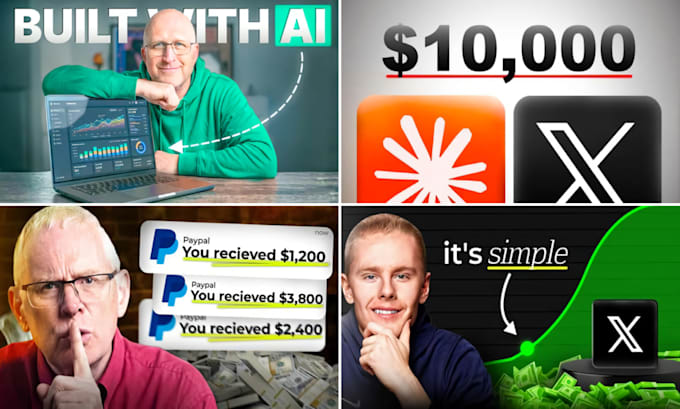 design professional youtube thumbnails that increase views
