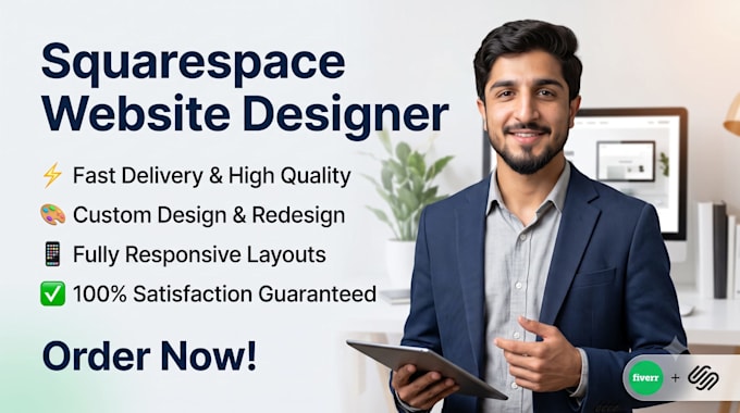create a squarespace website for your business