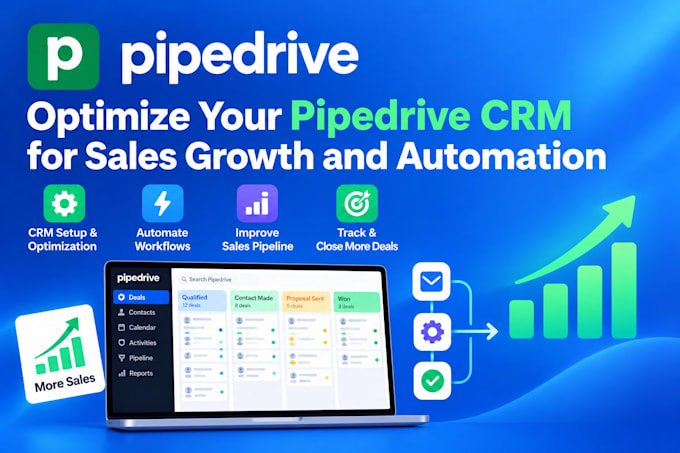 optimize your pipedrive CRM for sales growth and automation