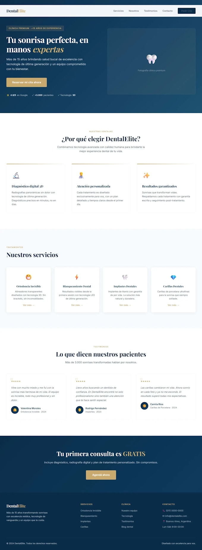 build a responsive front end website using html css js