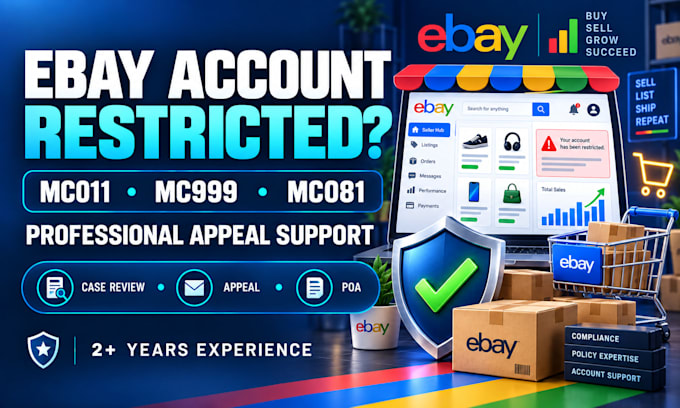 help with ebay mc011 mc999 mc081 account reinstatement