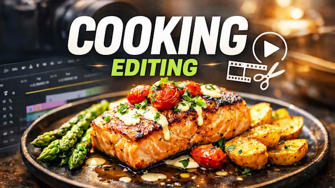 edit cooking or recipe video professionally