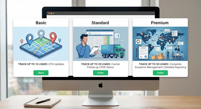 track your freight shipments and provide excellent updates