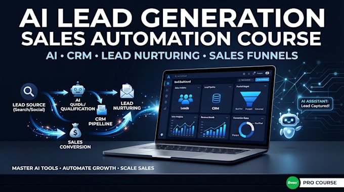 create an ai lead generation and sales automation course