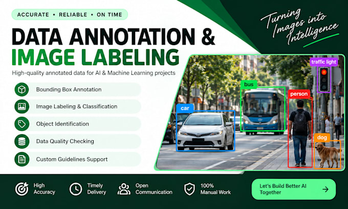 provide accurate data annotation and image labeling