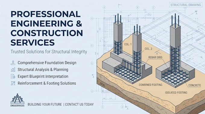 design isolated and combined footing reinforcement