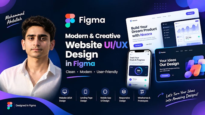 do figma website ui ux design