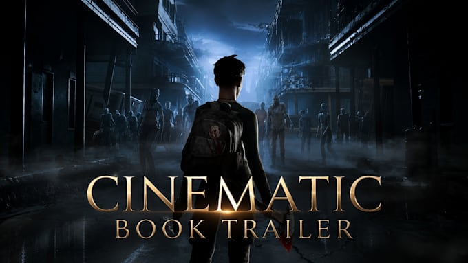 create cinematic book trailer fantasy thriller romance teaser